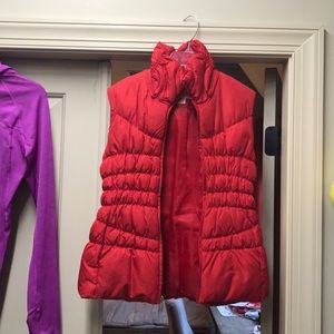 Red Michael kors vest